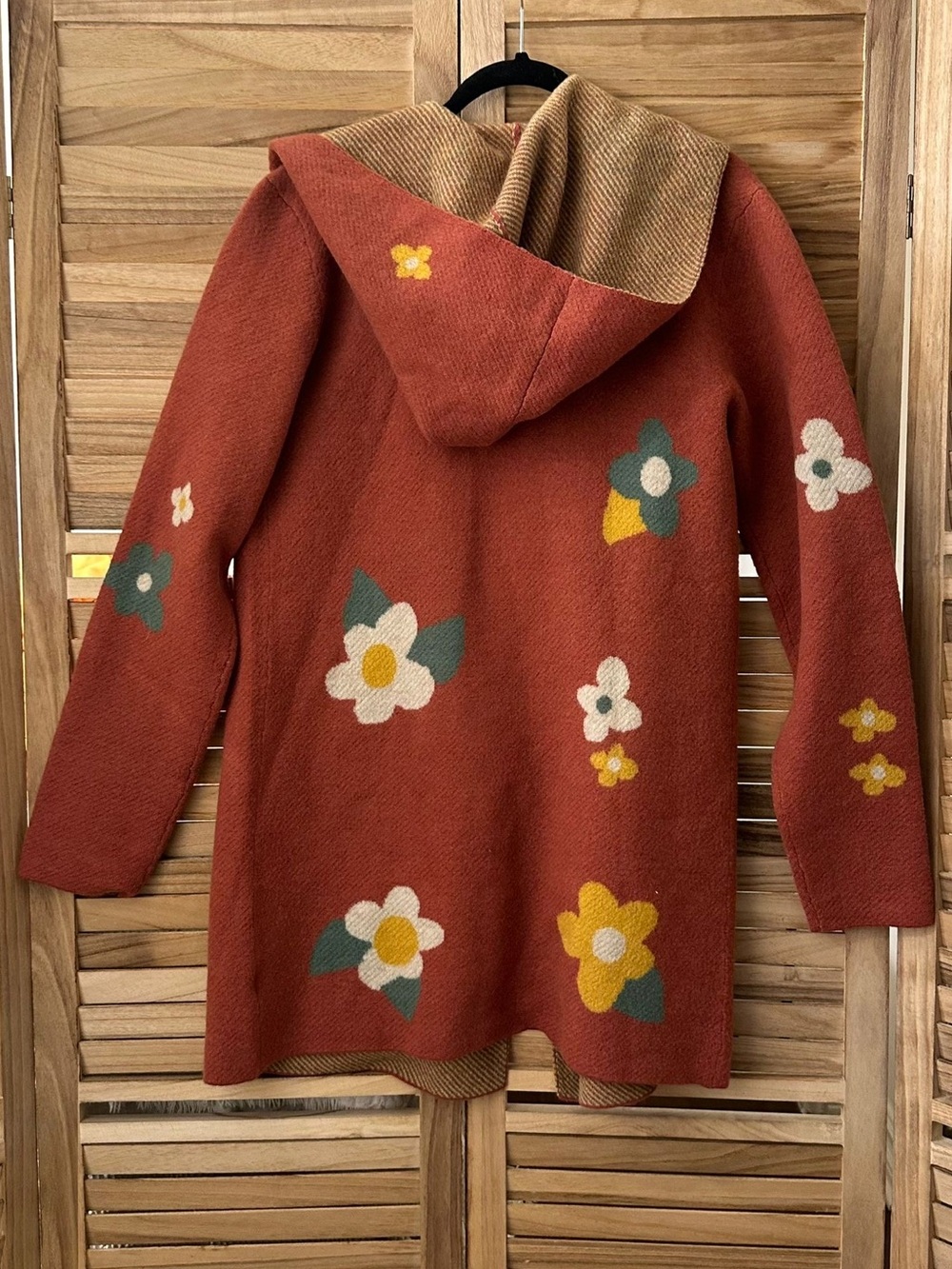 TOAD&CO heartfelt hoodie in sundown flowers size L_NWT - Picture 5 of 7